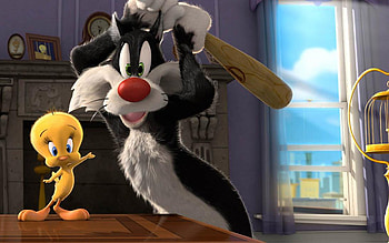 Looney Tunes Tweety Bird, Sylvester Cat, Cartoon HD wallpaper