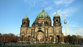 Visions of travel, Berlin Museum Island HD wallpaper