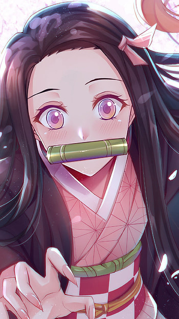 nezuko, cute HD phone wallpaper