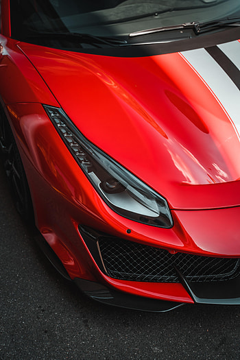 Sports, Ferrari, Cars, Car, Sports Car, Headlight, Ferrari 488 Pista HD phone wallpaper