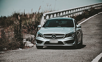 Cars, Lights, Car, Front View, Mercedes-Benz, Mercedes, Headlights, Mercedes-Benz Cla-Class HD wallpaper