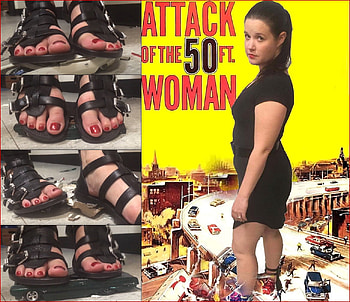 Attack of the 50ft Woman Starring Kali Alaura, Miss Kali Alaura, Kali Alaura, Attack of the 50ft Woman, Giantess HD wallpaper
