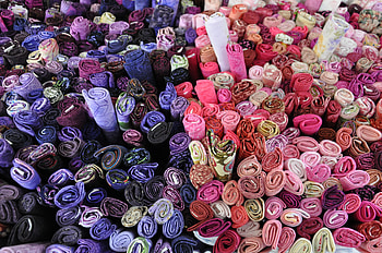 Miscellanea, Miscellaneous, Multicolored, Motley, Texture, Cloth, Rolls HD wallpaper