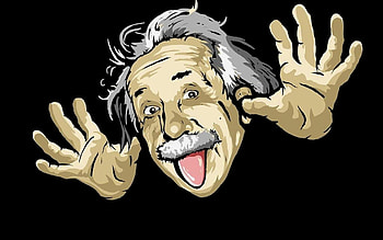 Albert Einstein Albert Einstein and background HD wallpaper