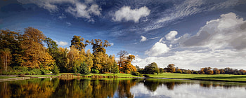 Landscape, Trees, Sky, Lakes HD wallpaper