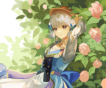 Kamisato Ayaka, Kamisato Ayaka (Genshin Impact), video game, Genshin Impact HD wallpaper