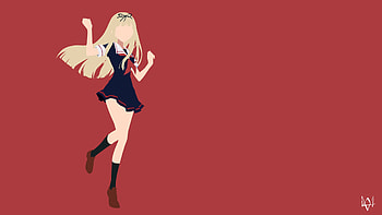 ... Yuudachi (Kantai Collection) Minimalist Anime WP by Lucifer012 HD wallpaper
