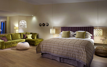 Interior, Miscellanea, Miscellaneous, Design, Style, Bed HD wallpaper