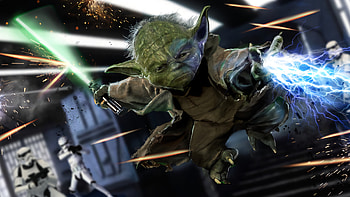 Jedi lightsaber, Yoda (Star Wars) HD wallpaper
