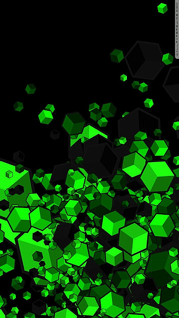 Black And Green, Glitter HD phone wallpaper