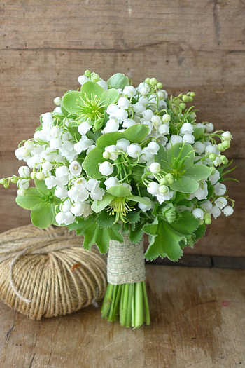 Bouquet, Lilies of the Valley HD phone wallpaper