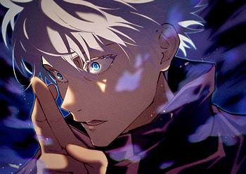 Satoru Gojo, Satoru Gojo, Anime, Jujutsu Kaisen HD wallpaper