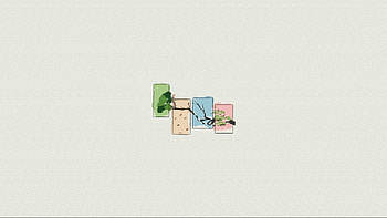 Minimalist Abstract Nature Panels, Abstract, Digital Art HD wallpaper