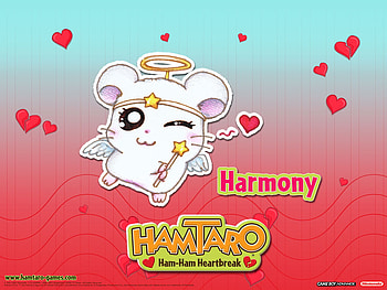 Hamtaro: Ham-Ham Heartbreak - Harmony (Not Mine), hamtaro ham-ham heartbreak, hamtaro, love, harmony HD wallpaper