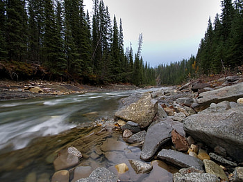 River valley, nature, rivers HD wallpaper