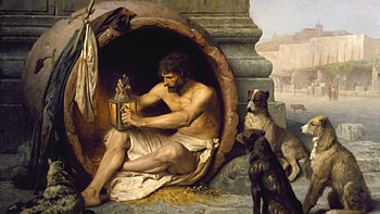 Diogenes, Artistic HD wallpaper