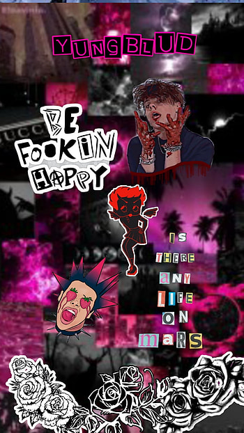 Yungblud, magenta, fictional character HD phone wallpaper