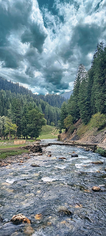 Neelam valley, cloud, nature, relaxing, satisfying HD phone wallpaper