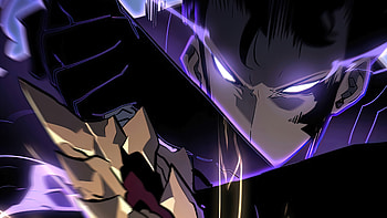 Intense Sung Jin-Woo - Solo Leveling Anime Art, Anime, Solo Leveling, Sung Jin-Woo, dark anime HD wallpaper