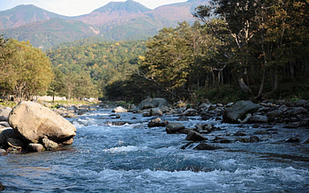 Nature, Water, Stones, Spray, Flow, Stream, Mountain River HD wallpaper