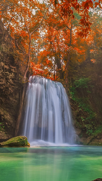 Beautiful For, Waterfall HD phone wallpaper