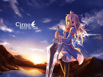 Crino Slasher Girl, Warrior, Beauty, Wall, Touhou, Anime, Game, Crino, Girl, Classic, New HD wallpaper