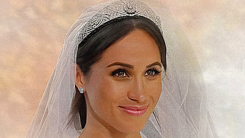 Painting, Meghan Markle HD wallpaper