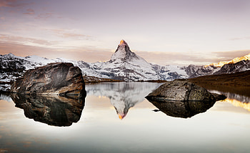 Matterhorn, Mountains, , Alps, Reflection HD wallpaper