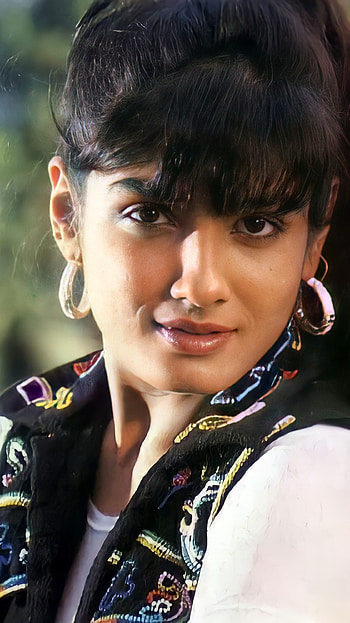 Raveena Tandon, bollywood actress, vintage HD phone wallpaper