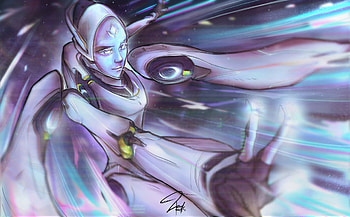 Echo - Overwatch 2, Echo (Overwatch), video game, Overwatch 2 HD wallpaper