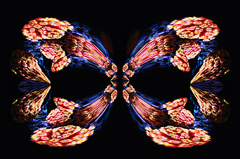 Caleidoscope_003, caleidoscope, abstract, color, light, abstraction, simetry HD wallpaper