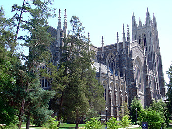 Duke University Gothic Building — Quad, Building HD wallpaper