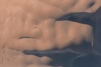 Sand, Desert, View From Above, Texture, Textures HD wallpaper