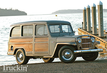 Willys Wagon, outdoors, classic, jeep, 53 HD wallpaper