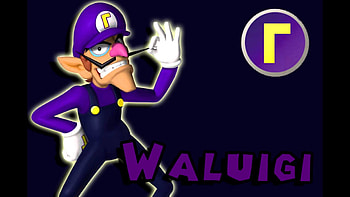 Waluigi HD wallpaper