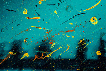 Abstract, Spray, Blur, Smooth, Paint, Glass, Stains, Spots HD wallpaper