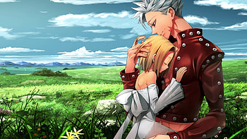 Ban and Elaine, Hugs HD wallpaper
