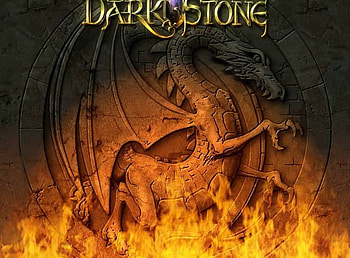 Dark Stone, carved, gem, flames, dragon, stone, fire HD wallpaper