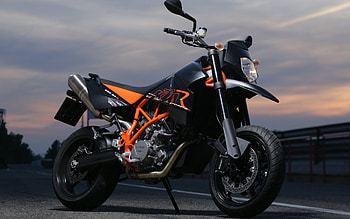 KTM 950 SM, Supermoto HD wallpaper