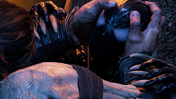 Kraven and Symbiote Peter, video game, Marvel's Spider-Man 2 HD wallpaper