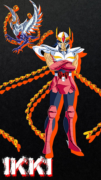 Phoenix Ikki, Anime, Saint Seiya HD phone wallpaper
