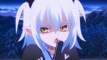 Shiroyasha, Short Silver Hair, Night, Ears, Fan HD wallpaper