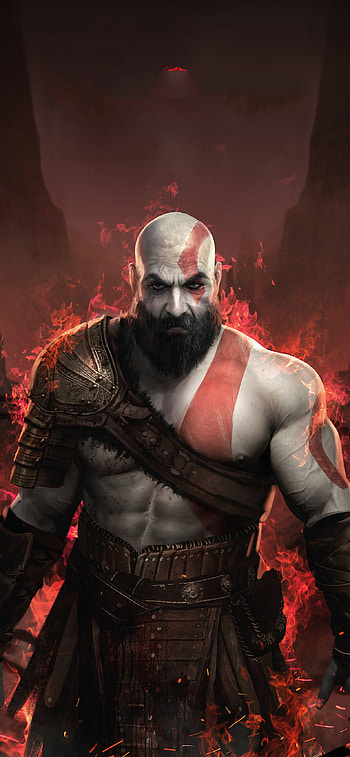 God of War, Visually impressive, Mobile , Striking ry HD phone wallpaper