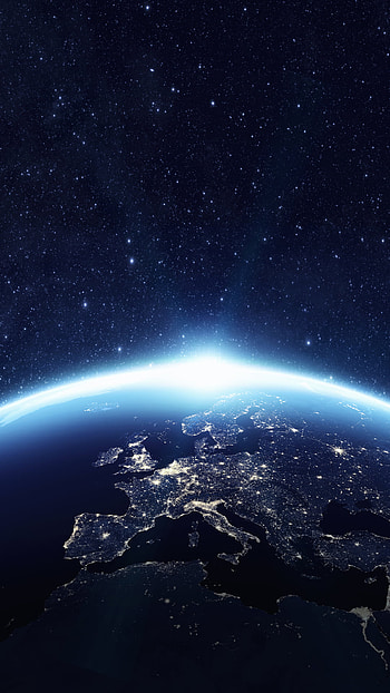 planet, nature, Earth From Space HD phone wallpaper