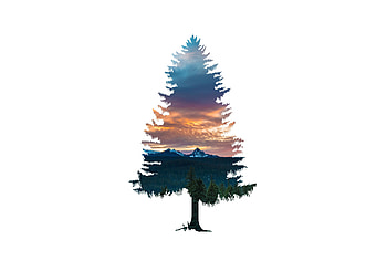 Tree Abstract Nature , trees, abstract, nature HD wallpaper