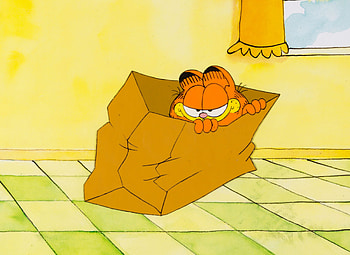 Garfield and Friends, Production cel auction, Nostalgic collectible, Animation milestone HD wallpaper