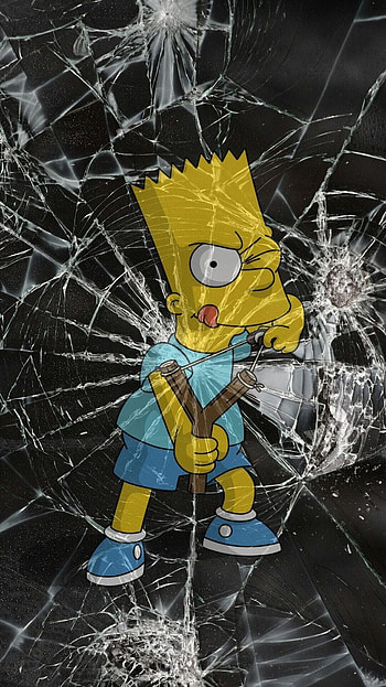 Bart Simpson Smoking Weed, Simpsons Weed HD phone wallpaper