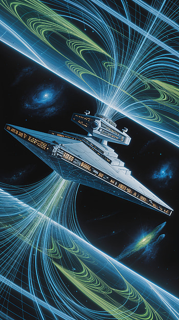 Star Wars: Cosmic Star Destroyer — Vertical , Star Wars, spaceship HD phone wallpaper