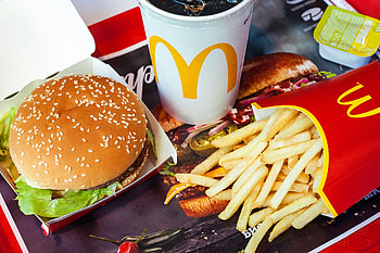 Customize your McDonald's order, Creative food combinations HD wallpaper