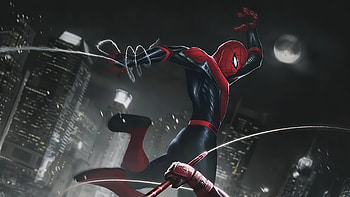 Spider Man Shooter Coming, spiderman, superheroes, artwork, artist, artstation HD wallpaper